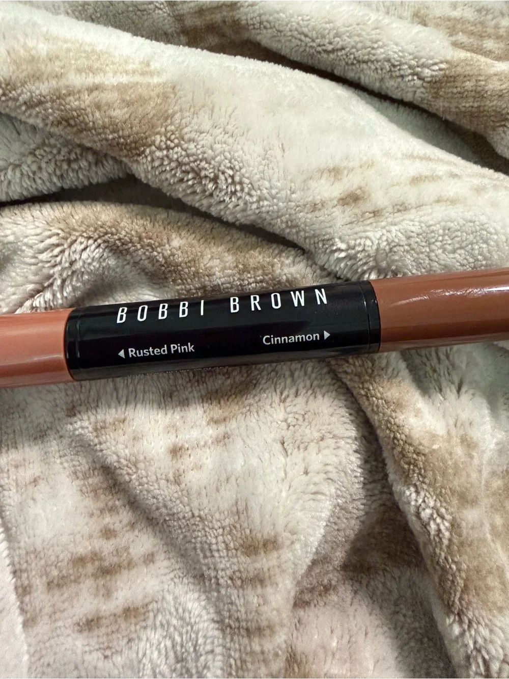 Bobbi Brown Dual-Ended Lip Color — Rusted Pink & Cinnamon